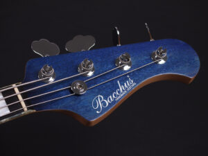 BLU/OIL ハンドメイド シリーズ momose モモセ standard WL4 WL-434 417 jazz Bass 日本製 made in japan ジャズベース 青 ブルー オイル