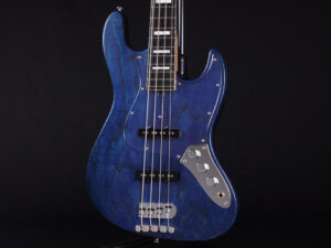 BLU/OIL ハンドメイド シリーズ momose モモセ standard WL4 WL-434 417 jazz Bass 日本製 made in japan ジャズベース 青 ブルー オイル