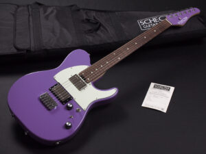ESP Edwards Bacchus momose Fender MIJ Modern hybrid telecaster TL テレキャスター TK PT Limited 限定 Purple 紫