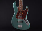 ジャズベース Global series woodline w-line ウッドライン fender jazz Bass JB62 初心者 入門 子供 女子 ビギナー 緑 グリーン メタリック GM