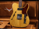 アーティザン テレキャスター コリーナ mahogany マホガニー Thinline シンライン 1969 リンバウッド African Limba Wood semi Hollow ローステッド