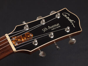 ゴディン アベニュー キングピン pickguitar ピックギター jazz es-175 ES-125 フルアコ セミアコ eastman イーストマン P-90 P90 NAT ナチュラル N
