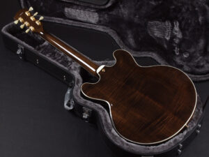 エクセルバート standard es-335 semi Hollow FGN Fujigen made in 日本製 momose Deviser Trans Black Brown ブラウン 茶色