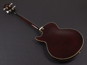 アイバニーズ セミアコ ベース semi acoustic Bass F-Hole ホール artitop アーチトップ Violin バイオリン Classic Brown 茶色 ブラウン