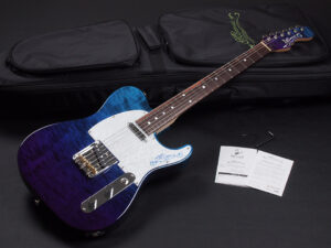 Fujigen Sugi bacchus Freedom Telecaster テレキャスター 栃 日本製 Limited 限定 Headway 青 ブルー バースト deviser 百瀬 TL