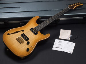 深煎りブラック bacchus momose seventy seven headway ディバイザー 2023 限定 thinline シンライン セミアコ Fホール stratocaster ST