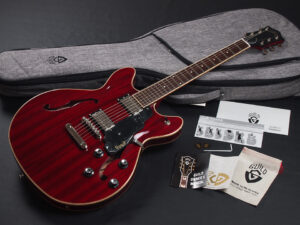 セミアコ Gibson Bigsby ビグスビー スターファイヤー ES-335 345 チェリー レッド CHR Heritage ヘリテイジ epiphone sheraton Riviera