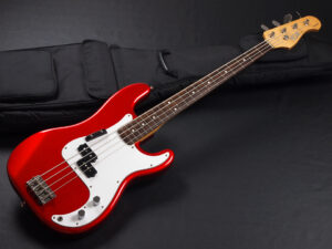 フジゲン fujigen 富士弦 fender japan mex プレシジョン ベース Precision bass PB62 PB-STD neo classic Standard 赤 レッド