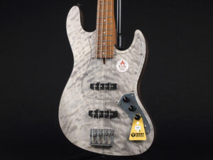 WJB JB jazz bass roasted ローステッド Gray グレー white 白 キルト メイプル Quilted 初心者 中級者 入門 ビギナー 女子 女性 ジャズベース JT 4