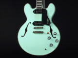 エクセルバート standard es-335 semi Hollow Fujigen made in 日本製 momose Deviser Surf Green サーフ グリーン 緑 Lime