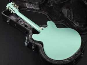 エクセルバート standard es-335 semi Hollow Fujigen made in 日本製 momose Deviser Surf Green サーフ グリーン 緑 Lime