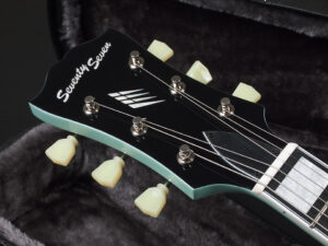 エクセルバート standard es-335 semi Hollow Fujigen made in 日本製 momose Deviser Surf Green サーフ グリーン 緑 Lime