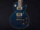 トーカイ レスポール Les Paul  東海楽器 日本製 japan vintage love rock LS-136F See Through Blue シースルー ブルー 青 インディゴ キルト