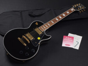 東海楽器 トーカイ レスポール LS epiphone Les Paul 初心者 入門 ビギナー 子供 女子 女性 カスタム Custom CTM Black Ebony 黒 EB BLK ALC70