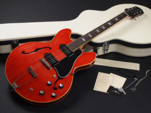 フルアコ セミアコ Gibson Vintage GRETSCH ES-335 ES-330 P90 Swamp Jazz Blues Rockabilly casino Ebony Epiphone