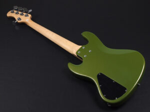 Fender MIJ ジャズベース アクティブ 5弦 5st Warwick Bacchus Ibanez 入門 初心者 ビギナー 女子 女性 active JB 緑 グリーン セージ メタリック