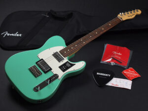 mex プレイヤー series MIJ Traditional hybrid テレキャスター 1960 1962 60s シー フォームグリーン SFG 緑 グリーン 2ハム 2 Humbucker