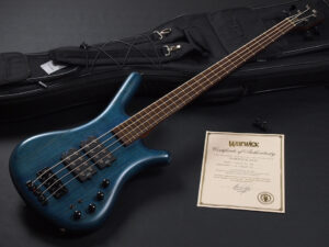 Spector Streamer Corvette Thumb Custom Shop Master Build NS EURO Rock ワーウィック active アクティブ