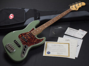 フラートン デラックス DLX made in USA Jazz bass Fender American Professional II Standard L-2000 緑 グリーン ジャズベース