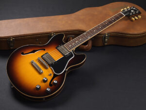 セミアコ Jazz Blues nashville memphis CS ES-335 CS-336 thin body 小型 Small semi aco 小ぶりC/S ES-Les Paul SB