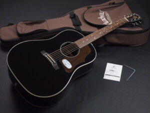 エレアコ momose Guild DS-240 Epiphone AJ45 Gibson J-45 黒 BLK ブラック 斉藤和義 日本製 HJ-V115ASE OSAMURAISAN II 60s