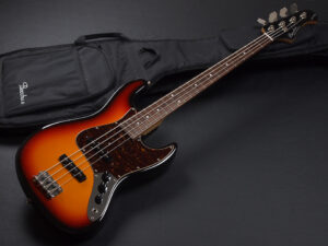 ジャズベース Global series woodline w-line ウッドライン fender jazz Bass JB62 初心者 入門 子供 女子 ビギナー 3 tone Sunburst