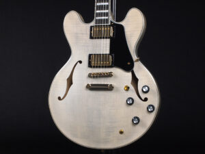 エクセルバート standard es-335 semi Hollow FGN Fujigen made in 日本製 momose Deviser Trans white Blonde 白 ホワイト