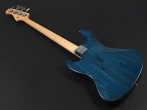 バッカス momose Deviser woodline JB jazz bass 70s 60s traditional ジャズベース ウッドライン アッシュ 青 ブルー Blue オイル