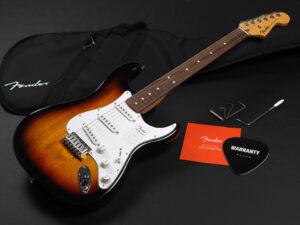 mex Player series MIJ Traditional ストラトキャスター 60s 50s ST62 ST57 初心者 入門 ビギナー 女子 子供 女性 3TS 3CS サンバースト SB