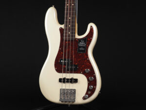 mex プレイヤー 2 II Traditional hybrid プレシジョン ベース プレベ 60s PB62 Deluxe PJ モディファイド アクティブ ホワイト 白 オリンピック OWH
