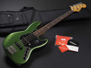 mex プレイヤー 2 II series Traditional hybrid ジャズベース 60s JB62 Deluxe モディファイド ハーベスト グリーン 緑 アクティブ Sherwood