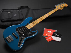 mex プレイヤー 2 II series MIJ Traditional hybrid ジャズベース 60s JB62 Deluxe モディファイド エレクトリック ブルー 青 LPB アクティブ