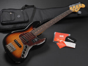 mex プレイヤー 2 II series Traditional hybrid ジャズベース 60s JBV 5 Deluxe アクティブ 3TS 3CS tone サンバースト 5弦 5st SB