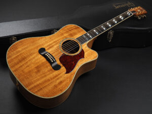 ソングライター デラックス CE DLX スタジオ J-45 round square Shoulder Hummingbird hawaiian koa ハワイアン コア LTD カスタムショップ