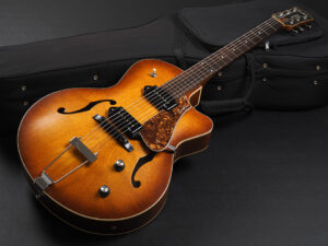 ゴディン アベニュー キングピン jazz Blues ジャズ ブルース es-175 ES-125 フルアコ セミアコ eastman P-90 Sunburst コニャック サンバースト バースト