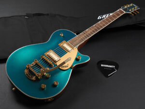 Duo Jet G5210T G5230 G5220 G5232 デュオ ジェット エレクトロマチック Petrol Blue 緑 青 Bigsby キャディラック グリーン ペトロール FT ブルー
