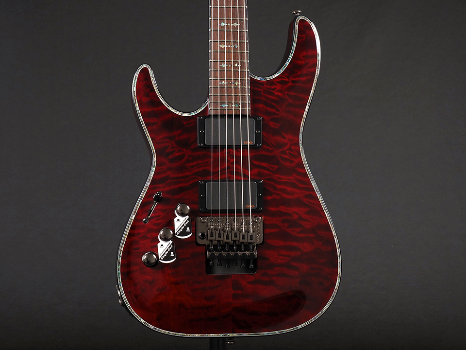Schecter Diamond series Hellraiser? ジャンク SCHECTER Diamond Series AD-C-1-FR-HR/LH Hellraiser ~Black