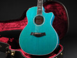 タイラー 714ce 414ce 314ce 814ce Builder's Edition 50周年 限定品 Limited Maple 青 Blue ブルー アクアマリン 水色 emerald