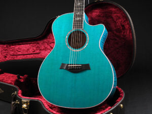 タイラー 714ce 414ce 314ce 814ce Builder's Edition 50周年 限定品 Limited Maple 青 Blue ブルー アクアマリン 水色 emerald