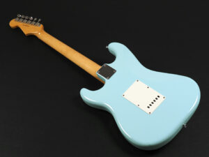 ストラトキャスター ストラト Fender Squier Bacchus ESP 入門 初心者 ビギナー エントリー 女子 女性 子供 水色 ソニックブルー Alder アルダー 50s ST57