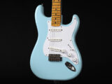ストラトキャスター ストラト Fender Squier Bacchus ESP 入門 初心者 ビギナー エントリー 女子 女性 子供 水色 ソニックブルー Alder アルダー 50s ST57