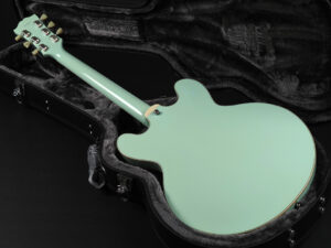 エクセルバート standard es-335 semi Hollow Fujigen made in 日本製 momose Deviser Surf Green サーフ グリーン 緑 Lime