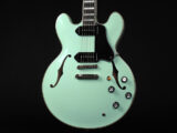 エクセルバート standard es-335 semi Hollow Fujigen made in 日本製 momose Deviser Surf Green サーフ グリーン 緑 Lime