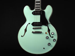 エクセルバート standard es-335 semi Hollow Fujigen made in 日本製 momose Deviser Surf Green サーフ グリーン 緑 Lime