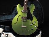 フルアコ セミアコ Gibson Vintage GRETSCH ES-335 ES-330 P90 Swamp Jazz Blues Rockabilly casino Ebony Epiphone Green 緑 メタリック Pelham Blue ペルハムブルー