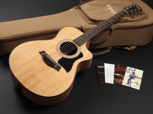 タイラー 114ce 110ce 110e 214ce 212ce サペリ Sapele koa Rosewood GA GC カッタウェイ エレアコ 女性 女子 初心者 ビギナー 子供 小ぶり 小型