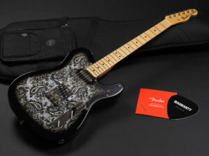 1968 1969 James Burton ペイズリー pink Blue Flower テレキャスター ヴィンテージ ビンテージ TL69 700 75 ブラック ペイズリー TL68 Blk 黒