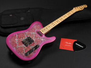 1968 1969 James Burton ピンクペイズリー ペスリー Blue Flower テレキャスター ヴィンテージ ビンテージ TL69 700 75 PRD ピンク ペイズリー TL68