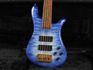 Spector USA Custom Shop NS-5 Quilt ~Blue Burst~ warwick streamer euro Fodera Kthumben Smith Sadowsky Aguilar mayones