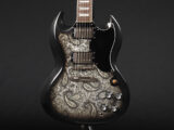 トーカイ レスポール 東海楽器　japan ジャパン ブラック ペイズリー バースト 限定 limited LTD FSR Order Special sg210 SG215 SG124 sg88 sg118 sg52 standard custom カスタム オーダーメイド 国産 日本製 made in japan MIJ Black Paisley Burst